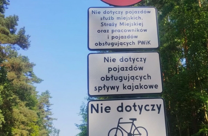 Leśna nie dla samochodów